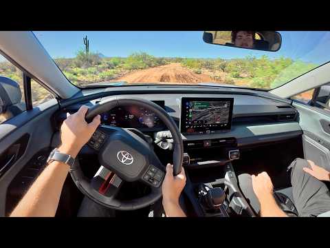 2026 Toyota RAV4 Hybrid Woodland - POV First Driving Impressions