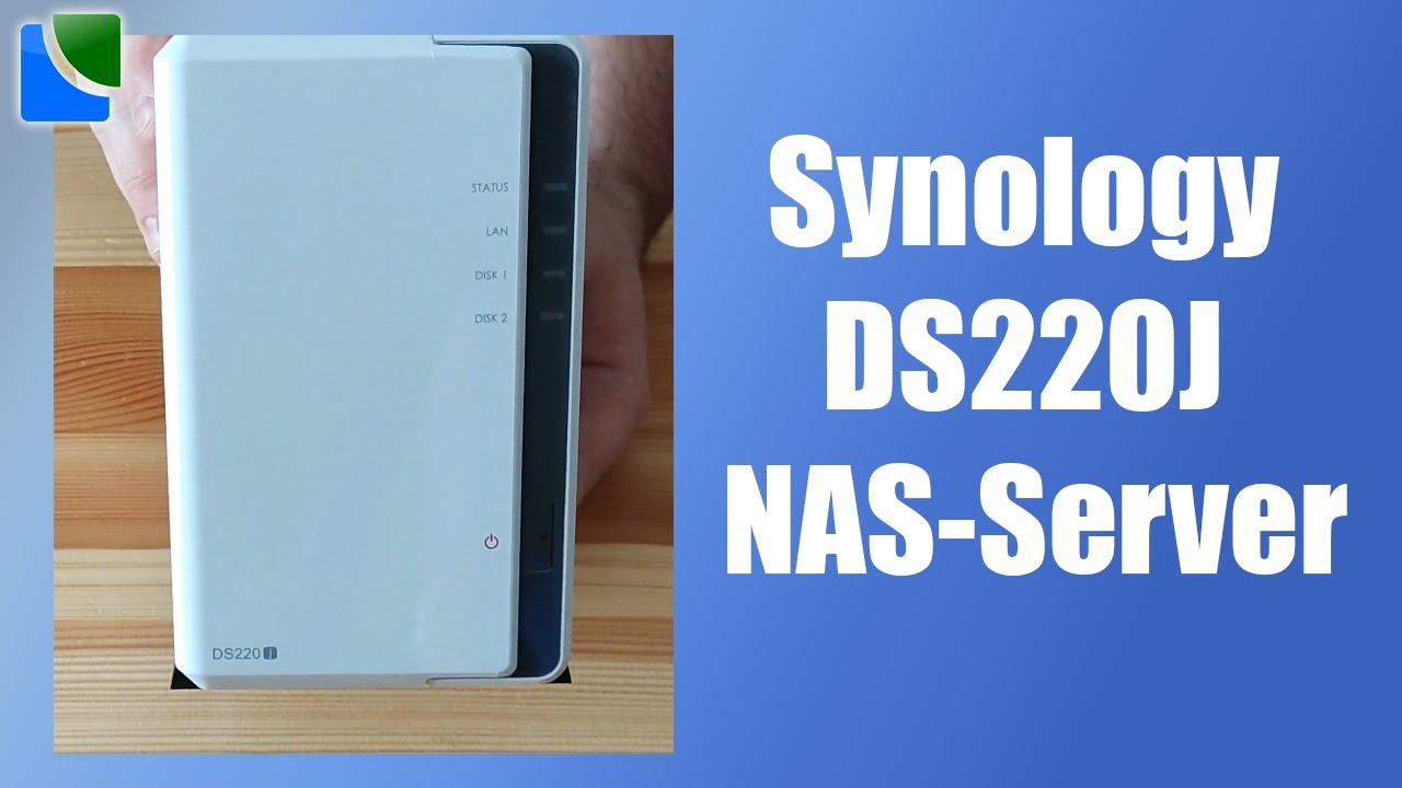 Synology DS220J Unboxing und Ersteinrichtung #1 - YouTube