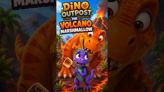🌋 The Volcano Marshmallow! | Dino Outpost Ep. 2 #shorts