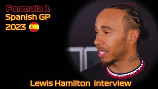 ‘This is what we were hoping for’ - Hamilton after Spanish GP 2023