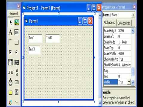 Visual Basic 6.0 Begginers - Tutorial