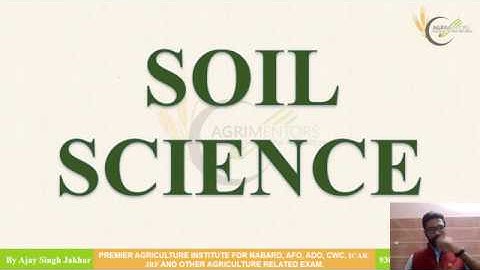Soil Science for IBPS-AFO | NABARD | ADO | AEO | ICAR-NET | ICAR-JRF etc.