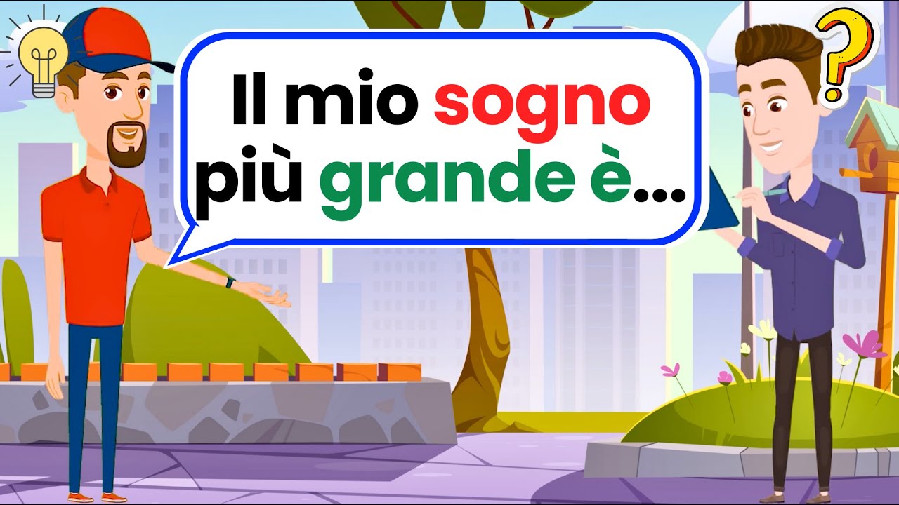 IMPARA L'ITALIANO: Vita quotidiana | Conversazione in Italiano - LEARN ITALIAN