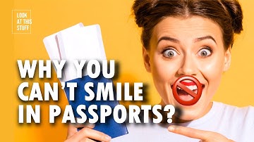 Why You Can’t Smile In Your Passport Photo