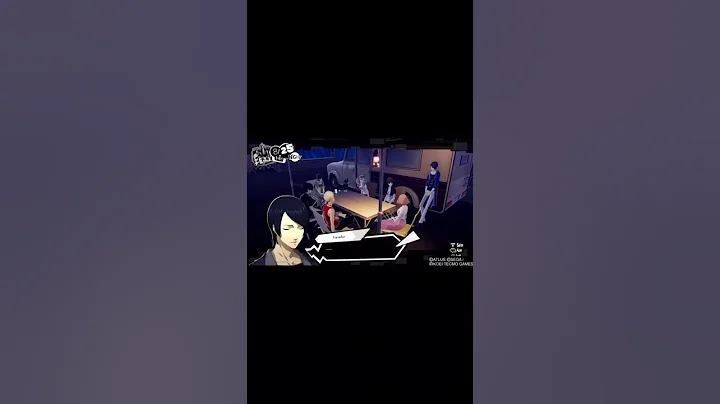 Persona 5 Strikers: Yusuke Falls Asleep