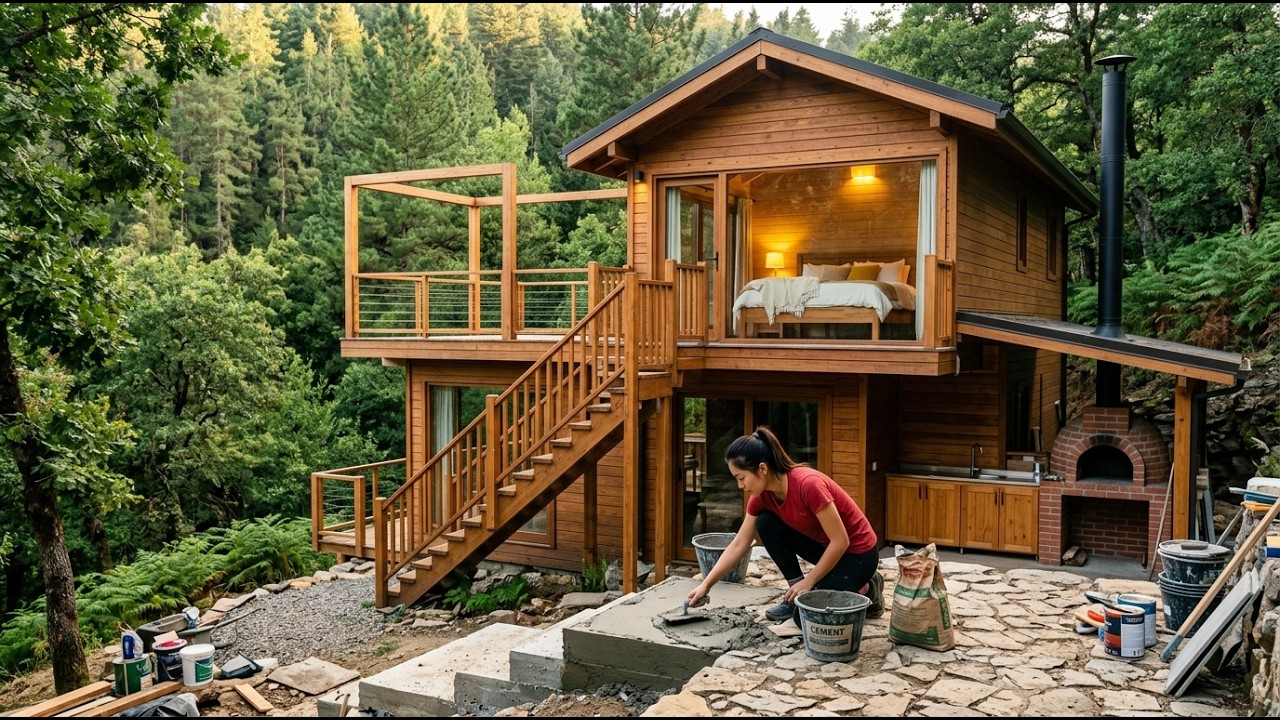 No one believed that the girl could build her dream villa in just 200 days.