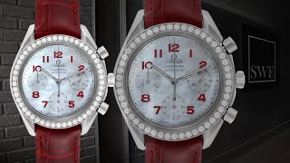 Omega Speedmaster MOP Diamond Red Strap 
