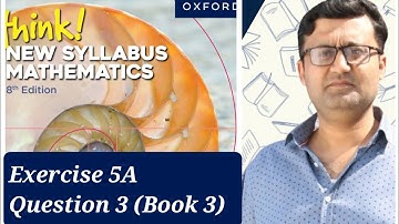 Exercise 5A (Coordinate Geometry) Question 3 Think New Syllabus Mathematics Oxford Book 3