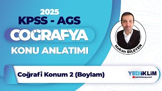 2025 Meb - Ags - Kpss Coğrafya 3 - Coğrafi Konum 2 Boylam - Hakan Bi̇leyen
