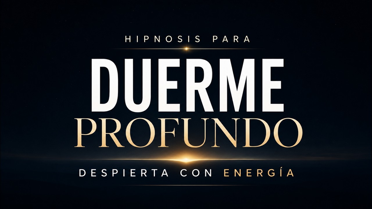 Hipnosis para DORMIR y Despertar con Energía 🌞 Descanso Profundo ...