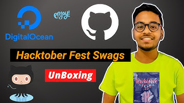 🔴Hacktober Fest Swags UnBoxing | OpenSource Contribution | Github | Digital Ocean🔥🔥