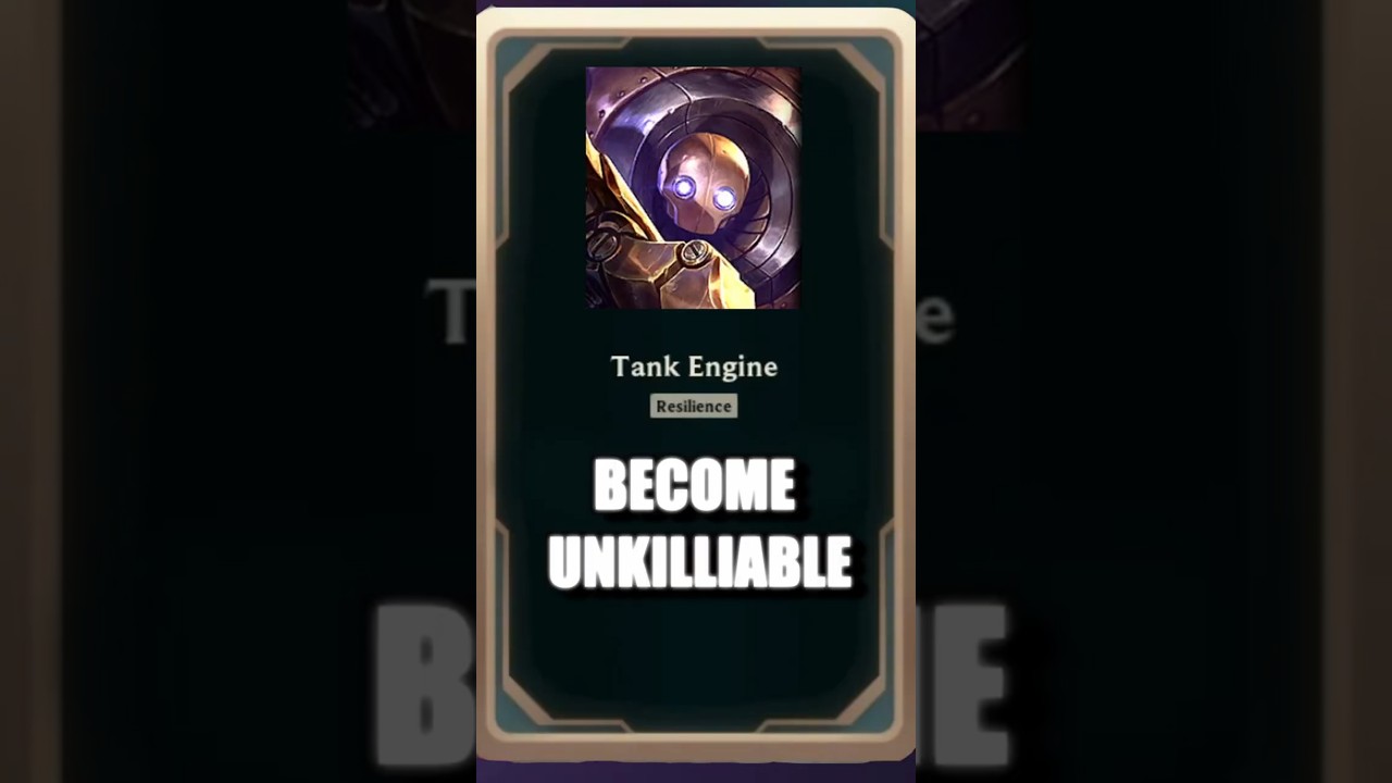 TANK ENGINE IS TOO MUCH  #shorts #leagueoflegends #funny