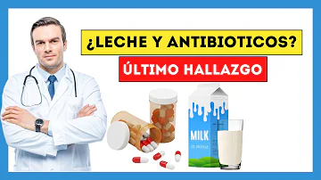 ¿Se puede beber leche mientras se toman antibióticos?