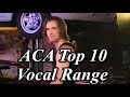 Geoff Castellucci ACA Top 10 Vocal Range