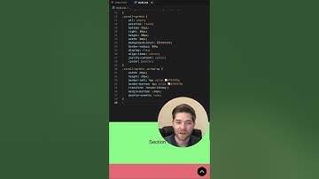 How to Create a Scroll To Top Button in 1 minute 👨‍💻🔝 #Shorts