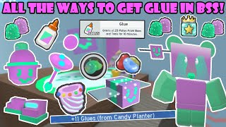 ALL The Ways To Get GLUE FAST In Bee Swarm Simulator 🎀