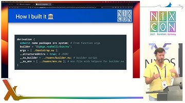 NixCon2023 Nuenv: an experimental derivation builder for Nix