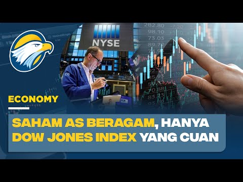 Saham AS Beragam, Cuma Dow Jones yang Berani Kasih Cuan!