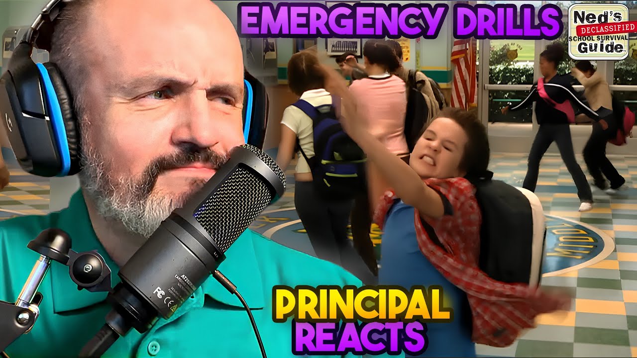 Директор школы реагирует на рассекреченное руководство Неда по выживанию в школе, S1E13a, «Учения...