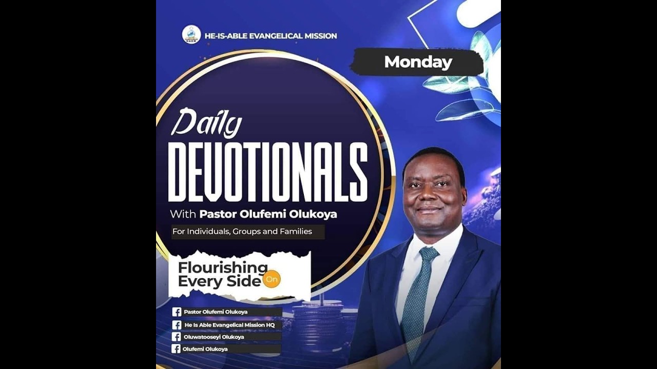 SHOWERS OF BLESSING' -- Daily Devotional Hour