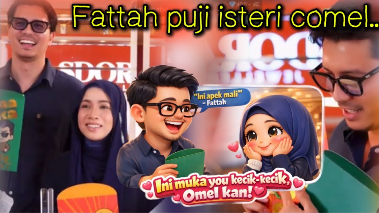 “Ini Apek sudah mali”- Usik Fattah buat isterinya. Pandai Abang Long usik kak Long.