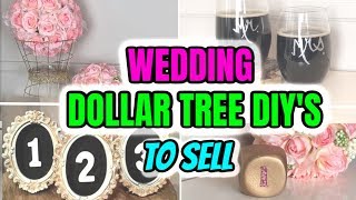 Part 4 of my dollar tree diys to sell series, i show you easy wedding
crafts that can make and sell. this video includes centerpiec...