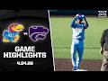 Kansas vs. Kansas State Highlights (4.24.26) | 2026 Big 12 Baseball