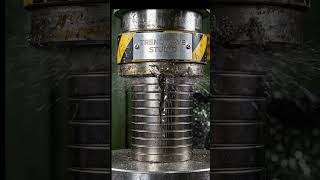 Perfect! 🧲 Stack of 10 Neodymium Magnets - #satisfying #hydraulicpress #asmr #viral #foryou #shorts