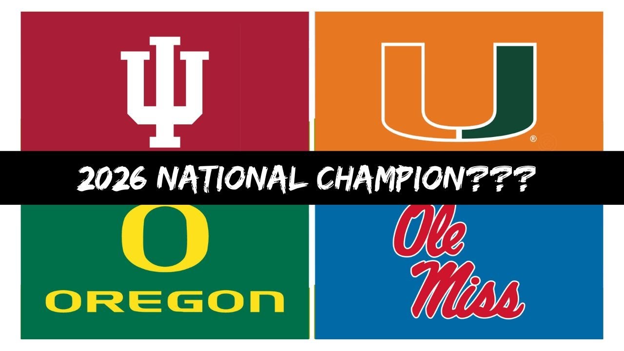 CFP Semifinal Predictions: Oregon vs Indiana, Miami vs Ole Miss? 