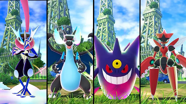 Pokémon Legends: Z-A - All Mega Evolution Pokémon Animations