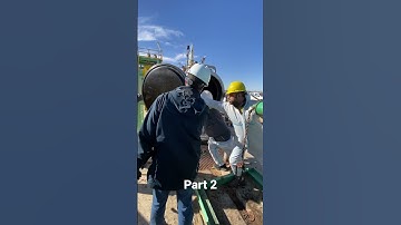 RECEIVING THE  PIGS FROM CRUDE OIL PIPELINE PART 2