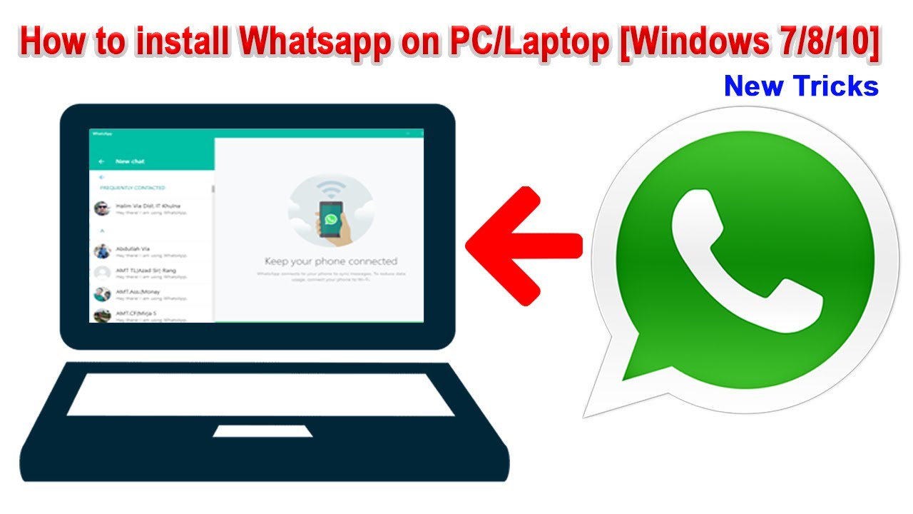 download whatsapp for pc windows 10 64 bit