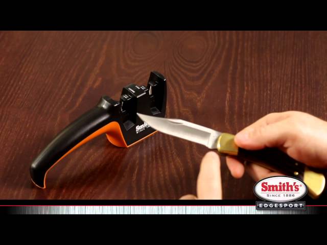 Smith's Edgeware Straight Edge Pull-Through Knife Sharpener - Kitchen &  Company