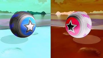 Going Ball 🏀 vs Reverse gameplay Hard Level Ball Colour Run , iOS Android New Update ( part : 2141 )