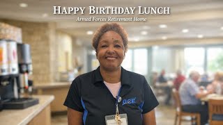 Happy Birthday Lunch The Armed Forces Retirement Home by Bob Santero for Tracy Ray