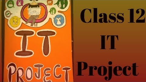 #viral #youtube #file Class 12 IT project || information technology file 2023-24