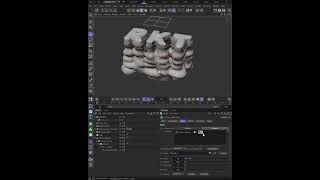 Slice Up Anything in #C4D Melted Cheese #C4dtutorial