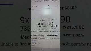 Loading VAST.ai with 9x 4090s for mining!