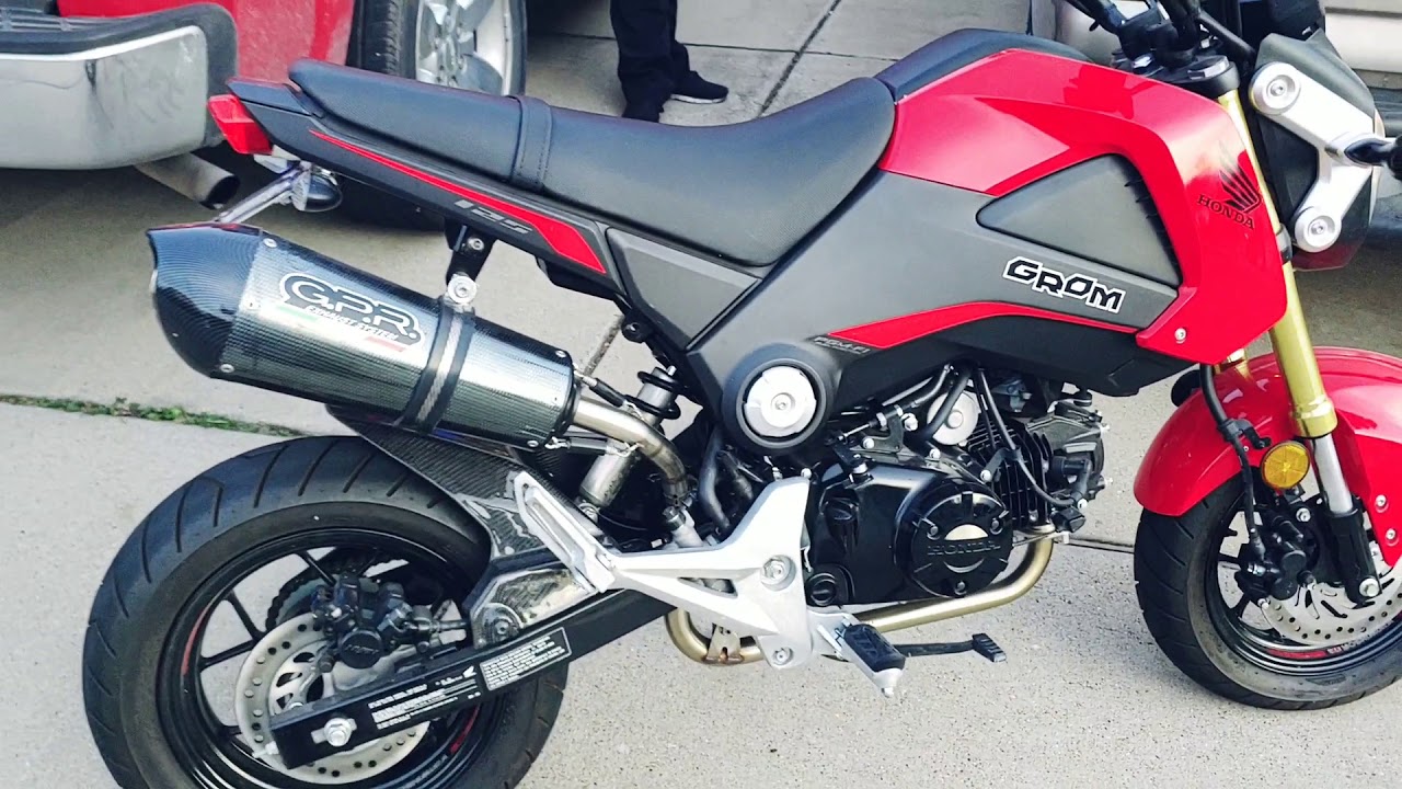 grom exhaust mod