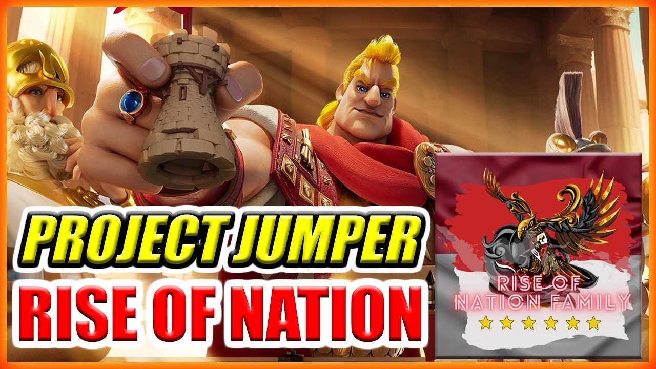 PROJECT JUMPER KD INDONESIA RISE OF NATION ROK !! - YouTube