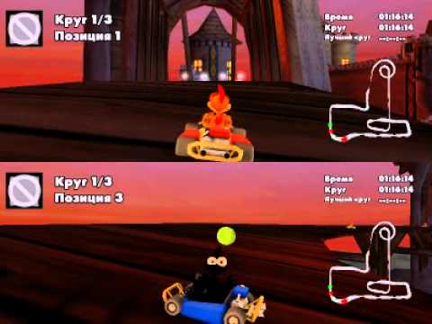 Crazy Chicken Kart 2/морхухн Легенды Картинга 2007