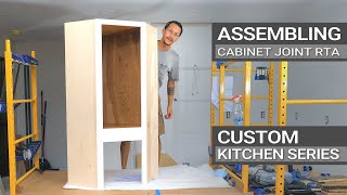 Assembling Custom RTA Kitchen Cabinets from Cabinet Joint