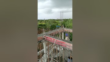 Pouring Concrete for roof beam and slab #interior #homedecor #architect #civil #siteoffice #design