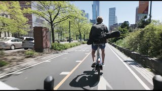 George Washington Bridge to Battery Park 4K Bike Ride on DJI Osmo Pocket 3 with Neewer ND Filters