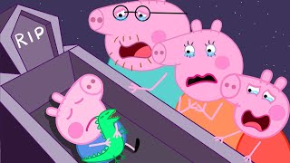 Oh No...! Please Wake Up George ?| Peppa Pig Funny Animation