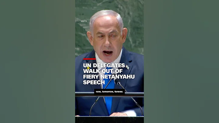 UN delegates walk out of fiery Netanyahu speech