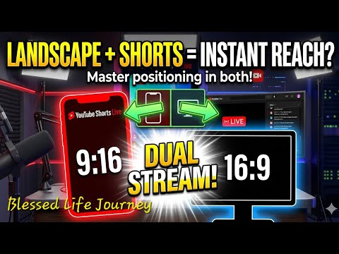 How to Turn on YouTube Dual Stream Step -by-Step Tutorial (Double Your Reach)