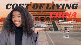 COST OF LIVING IN CHINA 🇨🇳|rent,transportation,food,entertainment|how much do you need?|$$ #china