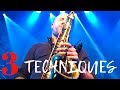 Cours de saxophone  comment jouer les notes graves