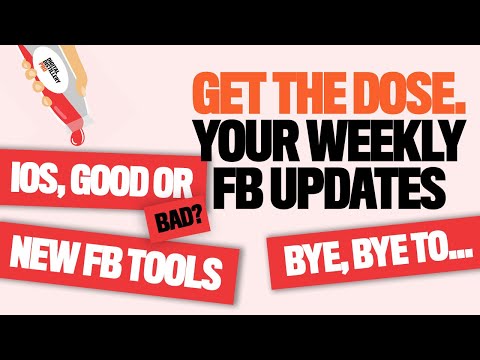 FB Updates 03/31/21 - New FB group feature | New FB “Ad Strategies” tool | Silver lining of iOS14 | Foci